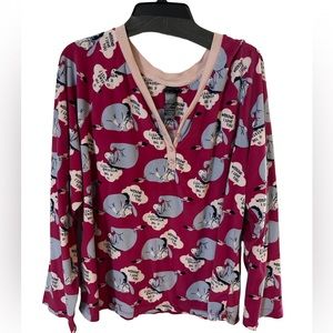 Eeyore pajama set shirt and pants
